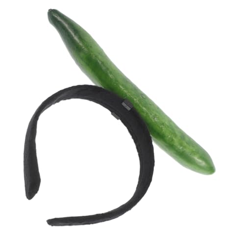 MUCKLILY Gurkenhaarband Realistische Gurkenhaarreibe Party-requisiten-stirnband Halloween -partyzubehör Halloween-party-stirnband Stirnband Für Kinderkostüme Eisen Green MUCKLILY Gurkenhaarband Realistische Gurkenhaarreibe Party-requisiten-stirnband Halloween -partyzubehör Halloween-party-stirnband Stirnband Für Kinderkostüme Eisen Green von MUCKLILY