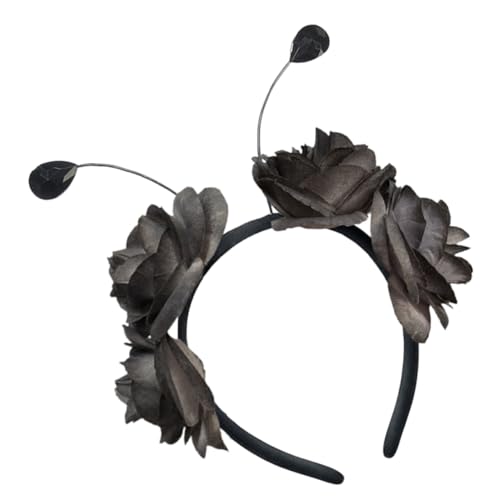 MUCKLILY Halloween Blumen-haarreif Leichtes Kopfband mit Schmetterlingsblüten für Damen Bequemes Halloween Haarschmuck Geschenk für Party Festival und Cosplay MUCKLILY Halloween Blumen-haarreif Leichtes Kopfband mit Schmetterlingsblüten für Damen Bequemes Halloween Haarschmuck Geschenk für Party Festival und Cosplay von MUCKLILY