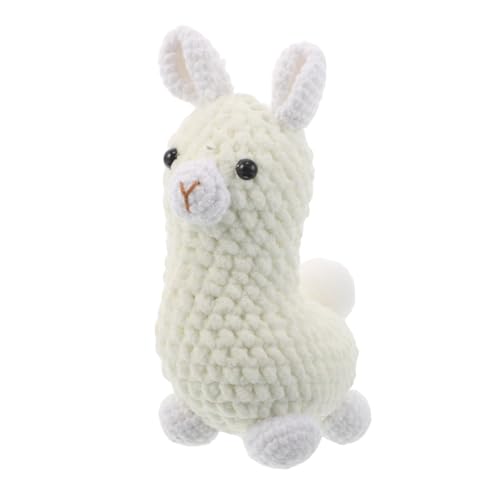 MUCKLILY Handgefertigter Weicher Häkel-alpaka-anhänger Vielseitiges DIY-tierfiguren-schmuckstück für Schlüsselanhänger Rucksack und Dekoratives Accessoire Farbecht und Langlebig in von MUCKLILY