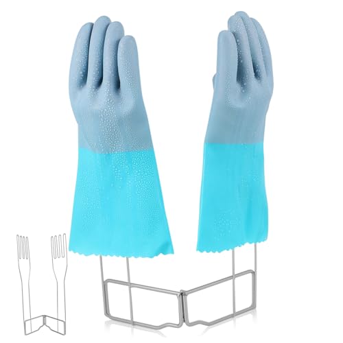 MUCKLILY Handschuh Trockenständer Faltbarer Halter für Geschirrhandschuhe Robustes Stilvoller Küchen Organizer für Geschirrtücher und Handtücher Platzsparendes Design Schnell von MUCKLILY