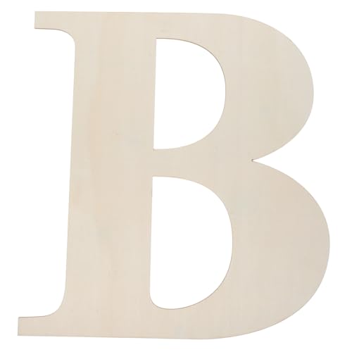 MUCKLILY Holzbuchstaben Wanddekoration Unvollendete Diy für Decor für Hochzeiten und Partys Vielseitige Verwendung und Zuverlässiges Material von MUCKLILY