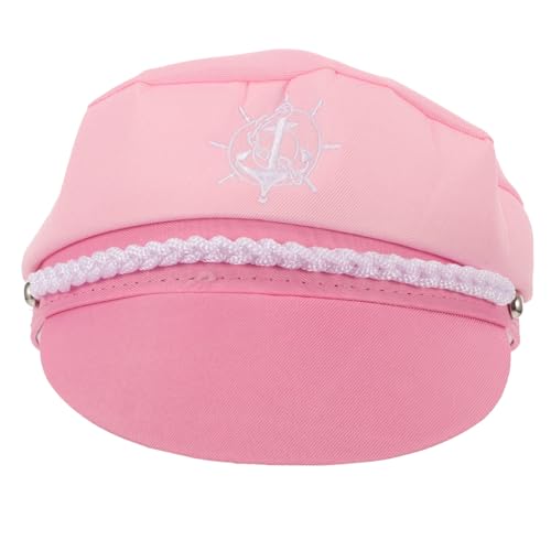 MUCKLILY Kapitänshut für Cosplay Verstellbare Matrosenmütze für Erwachsene Eleganter Seemannshut aus Leichtem Material für Yacht Urlaub und Partys Komfortabel und Langlebig MUCKLILY Kapitänshut für Cosplay Verstellbare Matrosenmütze für Erwachsene Eleganter Seemannshut aus Leichtem Material für Yacht Urlaub und Partys Komfortabel und Langlebig von MUCKLILY