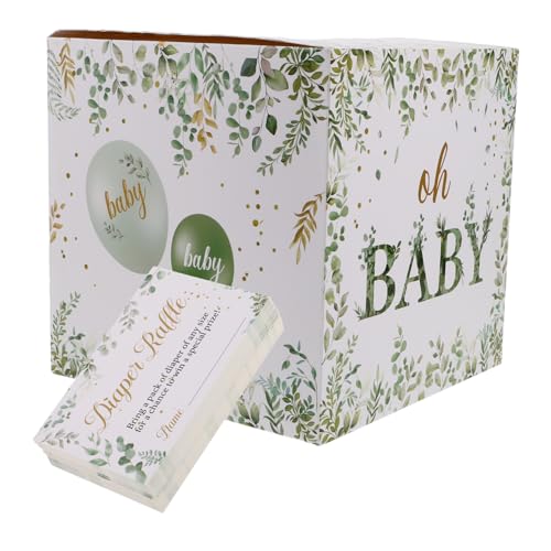 MUCKLILY Lotteriespielset Tombolaboxen für Tickets Tischdekoration für Babypartys Babyparty-Karten Geschlecht offenbaren Partydekoration Babyparty -Party -Gefälligkeiten Papier MUCKLILY Lotteriespielset Tombolaboxen für Tickets Tischdekoration für Babypartys Babyparty-Karten Geschlecht offenbaren Partydekoration Babyparty -Party -Gefälligkeiten Papier von MUCKLILY
