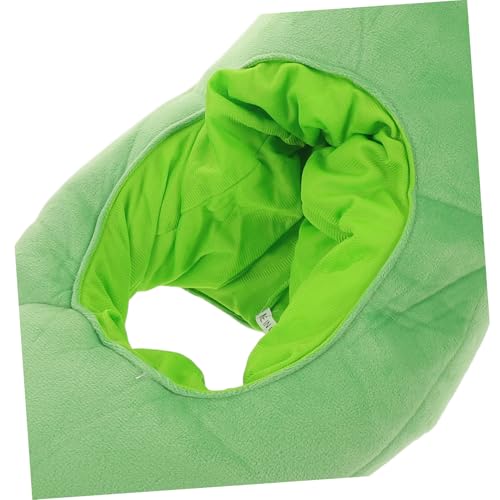 MUCKLILY Lustiger Bananenhut aus Leichtem Pp-baumwollstoff Wiederverwendbares Party-accessoire für Erwachsene Vielseitiger Frucht-kostümkopfputz für Halloween Cosplay Fotospaß und von MUCKLILY