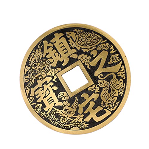 MUCKLILY Münzanhänger Dekorationen Mond- Designmünze Im Chinesischen Stil Glücksverheißende Münze Im Chinesischen Stil Chinesische Wohndekoration Zum Aufhängen Kupfer Schwarz MUCKLILY Münzanhänger Dekorationen Mond- Designmünze Im Chinesischen Stil Glücksverheißende Münze Im Chinesischen Stil Chinesische Wohndekoration Zum Aufhängen Kupfer Schwarz von MUCKLILY