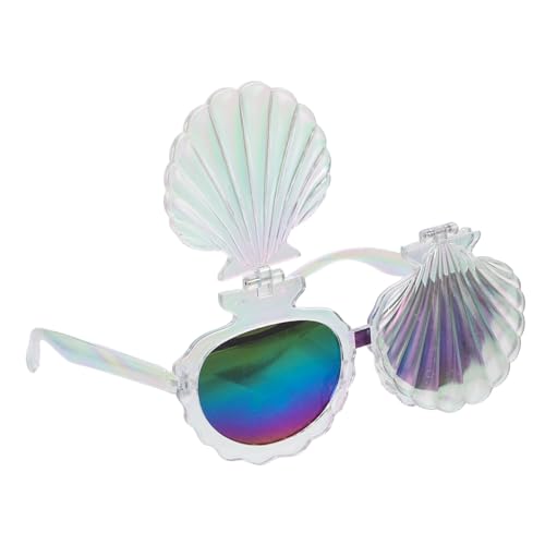 MUCKLILY Muschelbrille Originelle Partybrille Sommer Strandbrille Hawaii Party Hawaii Party Tropische Party Muschel Luau MUCKLILY Muschelbrille Originelle Partybrille Sommer Strandbrille Hawaii Party Hawaii Party Tropische Party Muschel Luau von MUCKLILY
