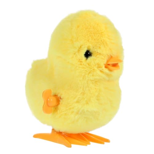 MUCKLILY Plüsch Huhn Uhrwerkspielzeug Springendes Aufziehspielzeug Für Bildungsförderndes Tier Springspielzeug Für Realistisches Küken Für Ostern MUCKLILY Plüsch Huhn Uhrwerkspielzeug Springendes Aufziehspielzeug Für Bildungsförderndes Tier Springspielzeug Für Realistisches Küken Für Ostern von MUCKLILY