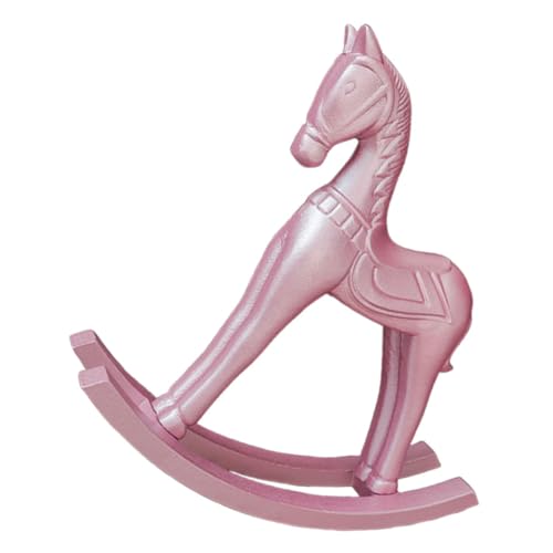 MUCKLILY Retro Holzpferd Figurine Handgefertigte für Kinderzimmer Wohnzimmer und Bar Geschenkidee für Pferdegeburtstage und Feierlichkeiten Robuste Bauweise mit Feiner Handwerkskunst MUCKLILY Retro Holzpferd Figurine Handgefertigte für Kinderzimmer Wohnzimmer und Bar Geschenkidee für Pferdegeburtstage und Feierlichkeiten Robuste Bauweise mit Feiner Handwerkskunst von MUCKLILY