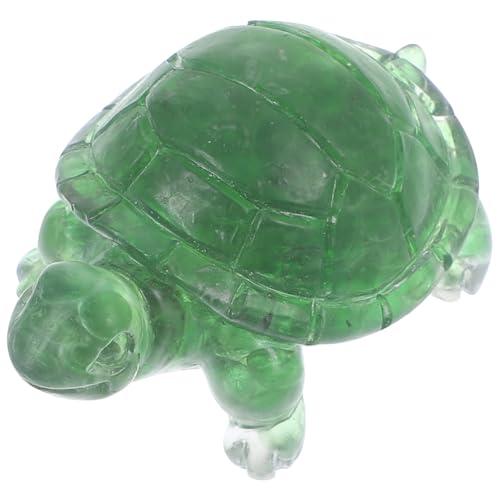 MUCKLILY Schildkröten-Ornamente Kristall-Meerestier Schildkrötenstatue Aus Kristall Tierstatue Aus Kristall Handgefertigte Natürlicher Kristall Quarz Dekorationen von MUCKLILY