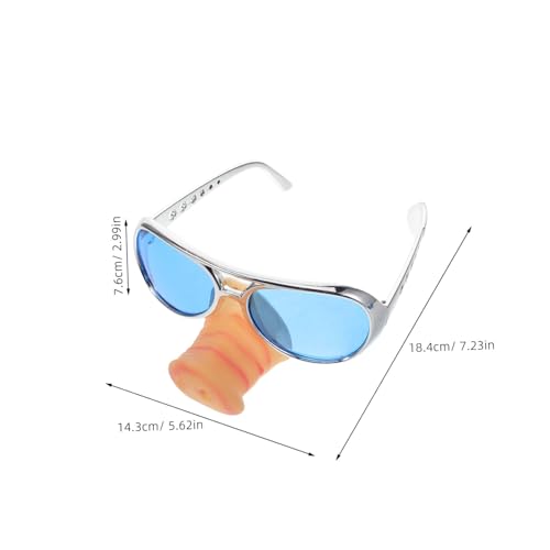 MUCKLILY Neuer Lustige Partybrille Mit Schweinenase Neuartige Kostüm-sonnenbrille Für Halloween Karneval Und Cosplay Bequeme Und Kreative Verkleidungaccessoire Für Unvergessliche MUCKLILY Neuer Lustige Partybrille Mit Schweinenase Neuartige Kostüm-sonnenbrille Für Halloween Karneval Und Cosplay Bequeme Und Kreative Verkleidungaccessoire Für Unvergessliche von MUCKLILY