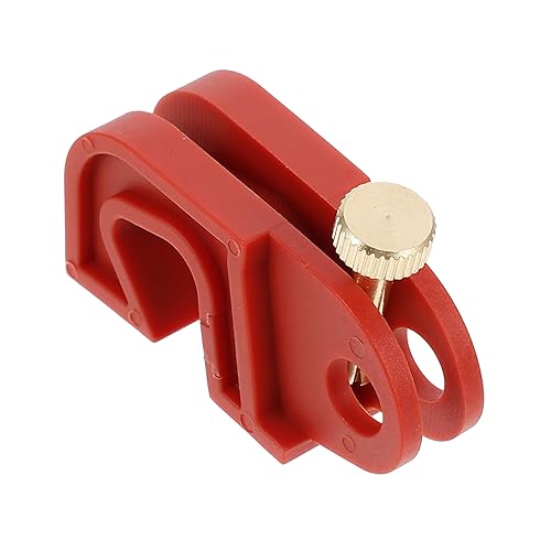MUCKLILY Sicherheitsschloss des Leistungsschalters klein Leistungsschaltersperre Breaker Unterbrechersperre Schlossbrecher Mini Ausgangssperre Lockout-Schlösser PA-Nylon rot MUCKLILY Sicherheitsschloss des Leistungsschalters klein Leistungsschaltersperre Breaker Unterbrechersperre Schlossbrecher Mini Ausgangssperre Lockout-Schlösser PA-Nylon rot von MUCKLILY