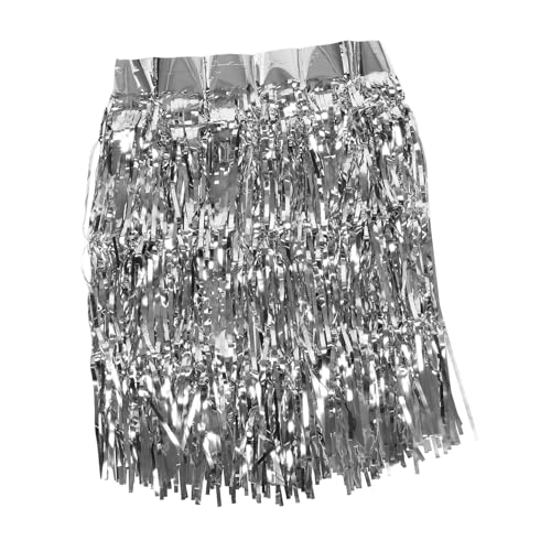 MUCKLILY Silberne Folienfransen Tischskirt für Geburtstagsfeiern Hochzeiten und Feiertagsdekoration Tischdecke Vielseitige und Praktische Partydekoration MUCKLILY Silberne Folienfransen Tischskirt für Geburtstagsfeiern Hochzeiten und Feiertagsdekoration Tischdecke Vielseitige und Praktische Partydekoration von MUCKLILY