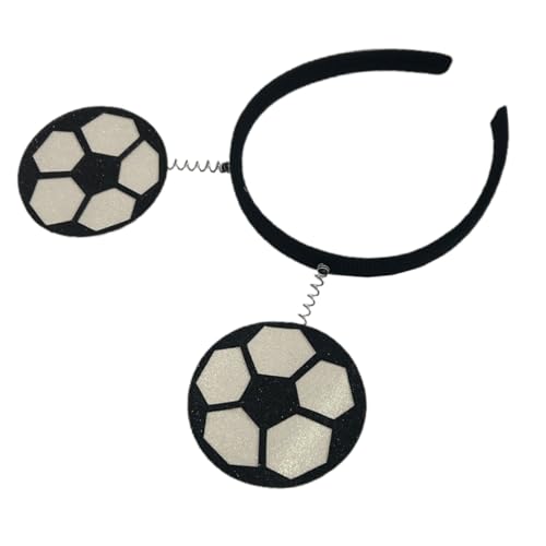 MUCKLILY Sportliches Haarband für Frauen Weiches und Leichtes Stirnband für Fußball Events Partys und Sportliche Wettbewerbe Niedliches Design für Fans MUCKLILY Sportliches Haarband für Frauen Weiches und Leichtes Stirnband für Fußball Events Partys und Sportliche Wettbewerbe Niedliches Design für Fans von MUCKLILY