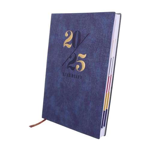MUCKLILY Tagesplaner Notizbuch mit Täglicher Seite Vielseitiger Kalender Journal Organizer für Büro und Studium Langlebiges PU Stilvolles Design für Persönliche und Professionelle Nutzung MUCKLILY Tagesplaner Notizbuch mit Täglicher Seite Vielseitiger Kalender Journal Organizer für Büro und Studium Langlebiges PU Stilvolles Design für Persönliche und Professionelle Nutzung von MUCKLILY