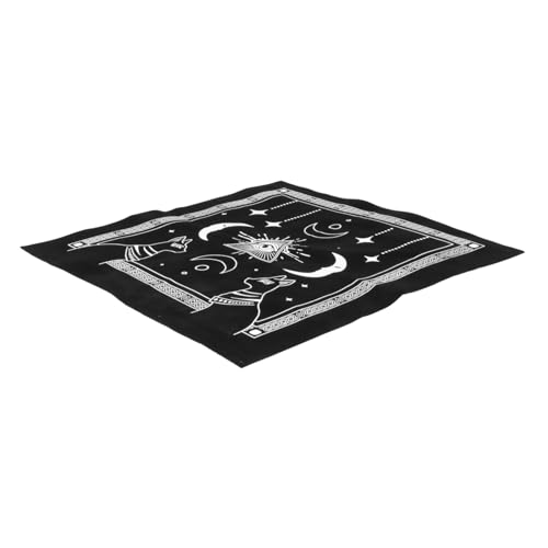 MUCKLILY Tarot tischdecke Samtstoff mit Mond Sonne Sterne Motiv Mystisches Wahrsagetuch für Wiccan Supplies und Tarotkarten zubehör Leicht Tragbar Angenehme Haptik Dekoratives MUCKLILY Tarot tischdecke Samtstoff mit Mond Sonne Sterne Motiv Mystisches Wahrsagetuch für Wiccan Supplies und Tarotkarten zubehör Leicht Tragbar Angenehme Haptik Dekoratives von MUCKLILY
