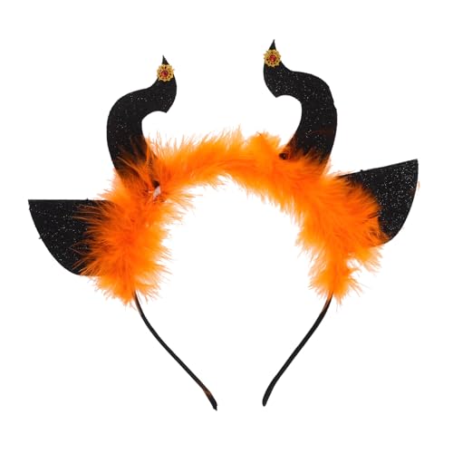 MUCKLILY Teufelshörner Haarreif Halloween Kopfschmuck mit Stabilem Design Verstellbar für Damen und Mädchen Party Kostümzubehör für Karneval Maskerade und Rollenspiele Einzigartiges MUCKLILY Teufelshörner Haarreif Halloween Kopfschmuck mit Stabilem Design Verstellbar für Damen und Mädchen Party Kostümzubehör für Karneval Maskerade und Rollenspiele Einzigartiges von MUCKLILY
