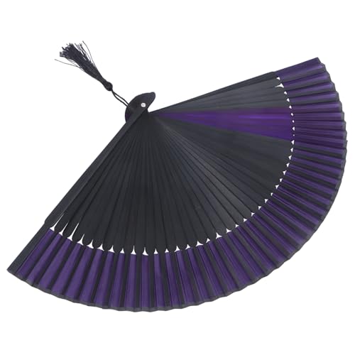 MUCKLILY Vintage Fächer aus Chinesischer Retro Faltfächer für Tanz Hochzeit Dekoration Design mit Zartem Tragbar für Sommerpartys Cosplay von MUCKLILY