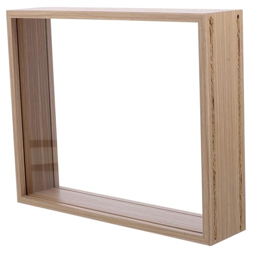MUCKLILY Vintage Trockenblumen Rahmen aus Holz Hohl Bilderrahmen mit Transparentem Fenster Wand Tisch dekoration für Getrocknete Blumen DIY Schaukasten für Blumenarrangements MUCKLILY Vintage Trockenblumen Rahmen aus Holz Hohl Bilderrahmen mit Transparentem Fenster Wand Tisch dekoration für Getrocknete Blumen DIY Schaukasten für Blumenarrangements von MUCKLILY