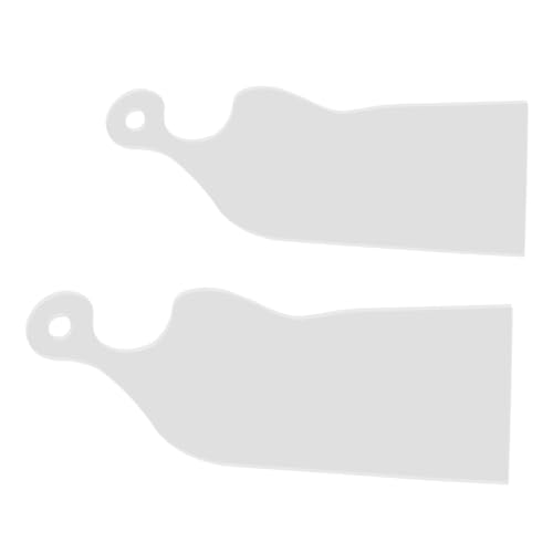 MUCKLILY Wiederverwendbare Acryl schneidebrett schablone Klare Griffvorlage für Präzises DIY Langlebiges Kratzfestes Küchenwerkzeug Kompatibel mit Verschiedenen Schneidebrettmaterialien von MUCKLILY