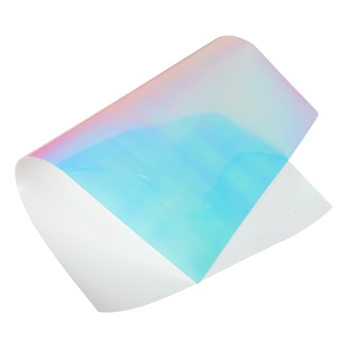 MUELODSIC 1 Blatt Glow in The Dark Wärmeübertragungsfolie für Textilien DIY Transfer Vinyl für Shirts Schuhe Schürzen und Mehr von MUELODSIC