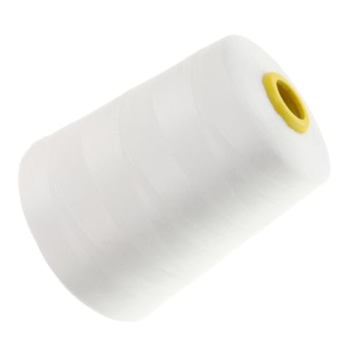 MUELODSIC 1 Rolle Nähmaschinenfaden schneidbarer Nähfaden Anfänger nähen Stickgarn für den täglichen Gebrauch Faden zum Quilten Naehstiche Kegelgewinde DIY-Quiltgarn Baumwollfaden Weiß MUELODSIC 1 Rolle Nähmaschinenfaden schneidbarer Nähfaden Anfänger nähen Stickgarn für den täglichen Gebrauch Faden zum Quilten Naehstiche Kegelgewinde DIY-Quiltgarn Baumwollfaden Weiß von MUELODSIC