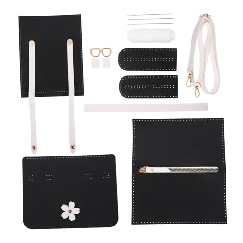 MUELODSIC 1 Satz DIY Handgefertigtes Umhängetaschen Nähset mit Materialien Schultertasche für Anfänger Kreative DIY Projekte für Frauen und von MUELODSIC