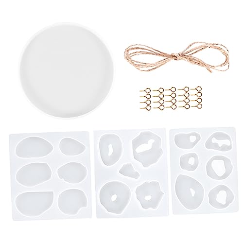 MUELODSIC 1 Satz DIY Silikonform für Windspiele Teiliges Gießform Kit für Kreative Bastelprojekte für Anfänger und Dekorationen von MUELODSIC