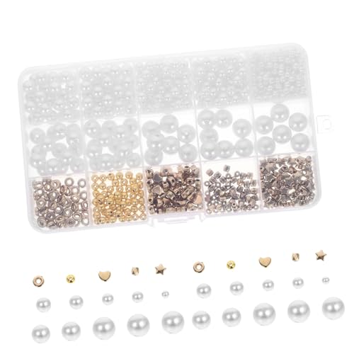 MUELODSIC 1 Schachtel DIY Schmuck Bastelset ca Abstandshalterperlen für Armbänder und Kreative Projekte MUELODSIC 1 Schachtel DIY Schmuck Bastelset ca Abstandshalterperlen für Armbänder und Kreative Projekte von MUELODSIC