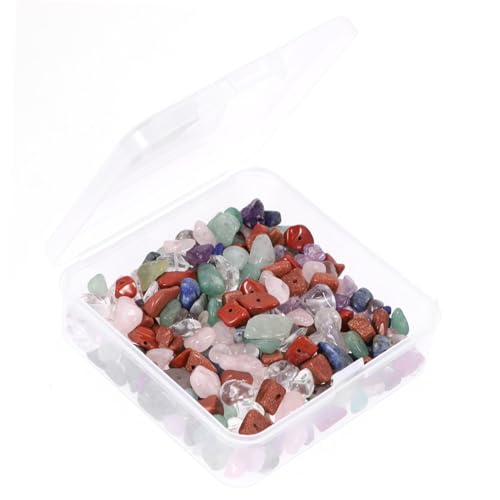 MUELODSIC 1 Schachtel Natürliche Unregelmäßige Steinperlen DIY Schmuck Zubehör für Armbänder Halsketten Basteln Handgefertigte Schmucksteine MUELODSIC 1 Schachtel Natürliche Unregelmäßige Steinperlen DIY Schmuck Zubehör für Armbänder Halsketten Basteln Handgefertigte Schmucksteine von MUELODSIC