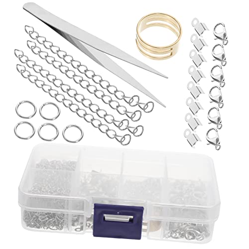 MUELODSIC 1 Schachtel Schmuck Lobster Clasp Teiliges Zubehör für DIY Armbänder Ohrringe Kompatibel Mehr Einfache Installation für Kreative Bastelarbeiten von MUELODSIC