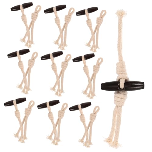 MUELODSIC 10 Paare Holz Toggle Knöpfe für Mäntel und Jacken Teiliges Set mit Baumwollseil Vielseitige Knöpfe für Overcoat Windbreaker und Mehr Langlebig und Einfach zu Ersetzen MUELODSIC 10 Paare Holz Toggle Knöpfe für Mäntel und Jacken Teiliges Set mit Baumwollseil Vielseitige Knöpfe für Overcoat Windbreaker und Mehr Langlebig und Einfach zu Ersetzen von MUELODSIC