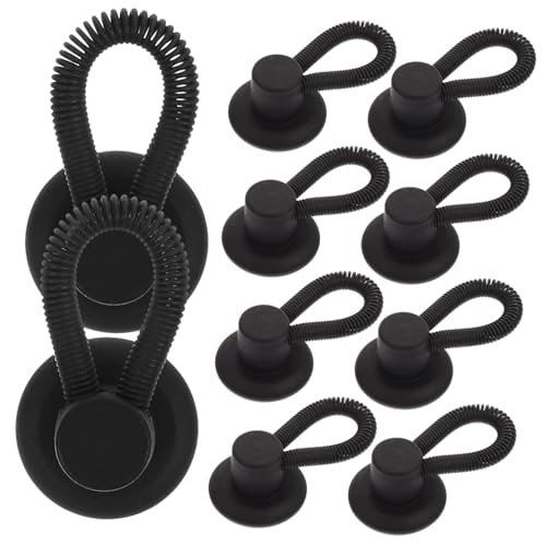 MUELODSIC 10 Stück Elastische Hosenknopf verlängerungen Verstellbare ohne Nähen Langlebig und Komfortabel Geeignet für Damen Herren Teenager Einfache DIY Jeansbund erweiterung von MUELODSIC