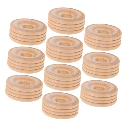MUELODSIC 10 Stück Mini Holzräder für DIY Bastelräder Stabilem Holz Spielzeugräder für Modellautos Handwerkliche Anwendungen und Pädagogisches Spielenxcm Lochdurchmesser MUELODSIC 10 Stück Mini Holzräder für DIY Bastelräder Stabilem Holz Spielzeugräder für Modellautos Handwerkliche Anwendungen und Pädagogisches Spielenxcm Lochdurchmesser von MUELODSIC