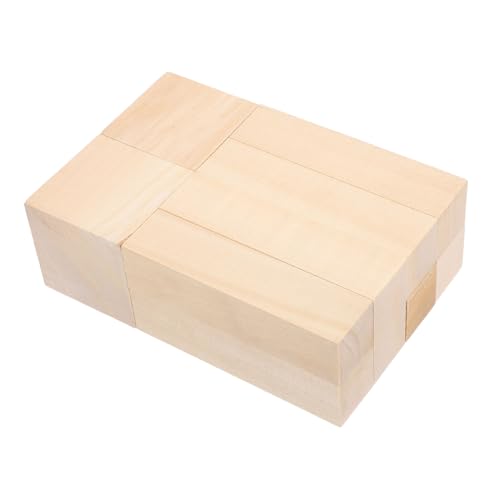 MUELODSIC 10 Stück Teiliges Basswood Schnitzholz Rechteckige Holzblöcke aus Lindenholz Naturbelassen Weich und Langlebig für DIY Holzschnitzen Schnitzen und Basteln für Anfänger und MUELODSIC 10 Stück Teiliges Basswood Schnitzholz Rechteckige Holzblöcke aus Lindenholz Naturbelassen Weich und Langlebig für DIY Holzschnitzen Schnitzen und Basteln für Anfänger und von MUELODSIC