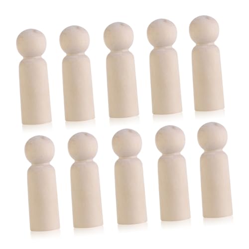 MUELODSIC 10 Stück Teiliges DIY Holzfiguren zum Basteln Holzmenschen als Cake Topper Brautpaar Figuren für Hochzeitstorte Tortendeko Personalisierbar Holzspielzeug MUELODSIC 10 Stück Teiliges DIY Holzfiguren zum Basteln Holzmenschen als Cake Topper Brautpaar Figuren für Hochzeitstorte Tortendeko Personalisierbar Holzspielzeug von MUELODSIC