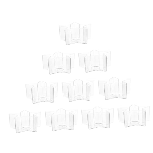 MUELODSIC 10 Stück Teiliges DIY Kerzenbox aus Langlebigem Kunststoff Transparent Feuerhemmend für Kerzenherstellung Wachsschmelzen und Bastelbedarf als für Kerzenliebhaber MUELODSIC 10 Stück Teiliges DIY Kerzenbox aus Langlebigem Kunststoff Transparent Feuerhemmend für Kerzenherstellung Wachsschmelzen und Bastelbedarf als für Kerzenliebhaber von MUELODSIC