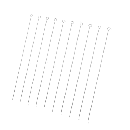 MUELODSIC 10 Stück Teiliges Edelstahl Beaded Tools mit Feinem Haken DIY Schmuckherstellung Leicht und Tragbar für Perlenarbeiten und Armbandgestaltung MUELODSIC 10 Stück Teiliges Edelstahl Beaded Tools mit Feinem Haken DIY Schmuckherstellung Leicht und Tragbar für Perlenarbeiten und Armbandgestaltung von MUELODSIC