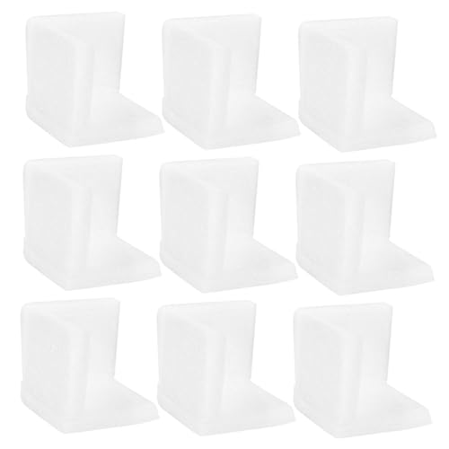 MUELODSIC 10 Stück Teiliges Epe Verpackung Eckschutz Möbel Kantenschutz Stabile Schutzwinkel für Kartons Versandrahmen Dicke Leichte Polsterung gegen Stöße und Beschädigungen Vielseitig von MUELODSIC