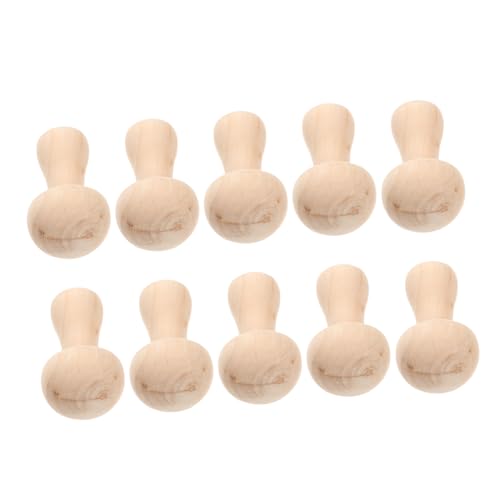 MUELODSIC 10 Stück Teiliges Holzpilz Deko DIY Malspielzeug für Kreative Handarbeit Pilzmodell zur Bastelgestaltung und Wohnraumdekoration MUELODSIC 10 Stück Teiliges Holzpilz Deko DIY Malspielzeug für Kreative Handarbeit Pilzmodell zur Bastelgestaltung und Wohnraumdekoration von MUELODSIC