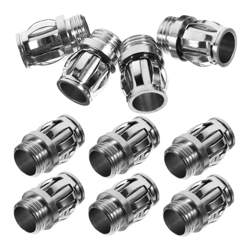 MUELODSIC 10 Stück Teiliges Lampenfassung mit Gewinde Metall Lampenfassung Halter mit Federclip Schnell Montierbar Verschleißfest Großer Kabeldurchlass Sichere Befestigung für Leuchtmittel MUELODSIC 10 Stück Teiliges Lampenfassung mit Gewinde Metall Lampenfassung Halter mit Federclip Schnell Montierbar Verschleißfest Großer Kabeldurchlass Sichere Befestigung für Leuchtmittel von MUELODSIC