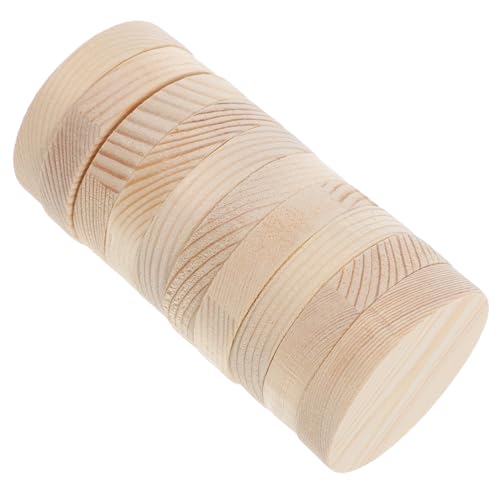 MUELODSIC 10 Stück Teiliges Runde Natur Holzscheiben Fein Geschliffene Holzchips Unbehandeltem Kiefernholz Handbemalbare DIY Deko für Bastelprojekte Hochzeit Weihnachtsdeko und Foto MUELODSIC 10 Stück Teiliges Runde Natur Holzscheiben Fein Geschliffene Holzchips Unbehandeltem Kiefernholz Handbemalbare DIY Deko für Bastelprojekte Hochzeit Weihnachtsdeko und Foto von MUELODSIC