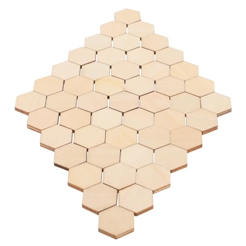 MUELODSIC 100 Stück Buchenholz Sechseckige Holzformen DIY Bastelornamente für Hochzeiten Geburtstage und Weihnachten Natürliche Dekorationen für Kreative Projekte MUELODSIC 100 Stück Buchenholz Sechseckige Holzformen DIY Bastelornamente für Hochzeiten Geburtstage und Weihnachten Natürliche Dekorationen für Kreative Projekte von MUELODSIC