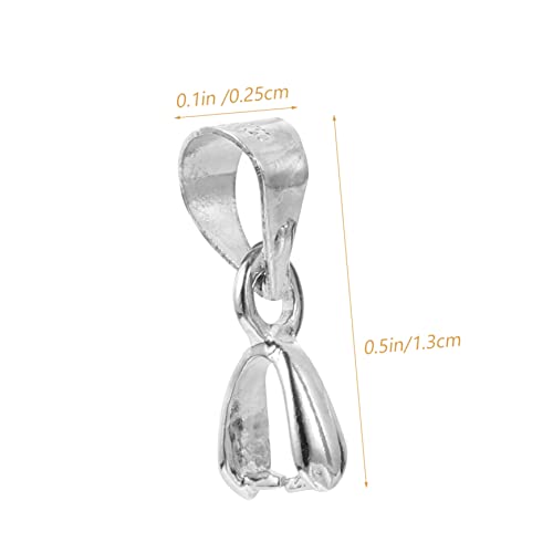 MUELODSIC 100 Stück DIY Schmuck Anhänger Verbinder Kettenverschluss für Halsketten und Armbänder Leichte Langlebige Schmuckverschlüsse für Bastelarbeiten Silberfarbene Ösen für MUELODSIC 100 Stück DIY Schmuck Anhänger Verbinder Kettenverschluss für Halsketten und Armbänder Leichte Langlebige Schmuckverschlüsse für Bastelarbeiten Silberfarbene Ösen für von MUELODSIC
