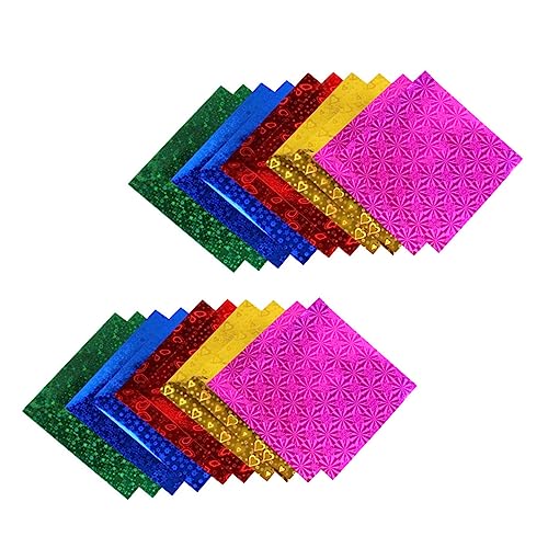 MUELODSIC 100 Stück Glänzendes Origami Papier für Faltpapier Leuchtenden Farben für DIY Bastelprojekte À für Handwerksarbeiten und Kreative Entwicklung MUELODSIC 100 Stück Glänzendes Origami Papier für Faltpapier Leuchtenden Farben für DIY Bastelprojekte À für Handwerksarbeiten und Kreative Entwicklung von MUELODSIC