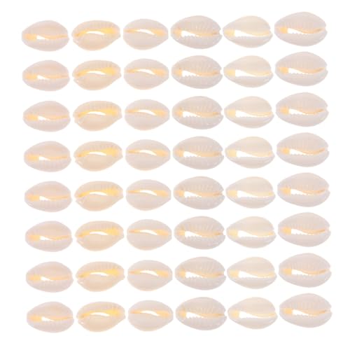 MUELODSIC 100 Stück Handgeschnittene Muschelperlen mit Löchern für Schmuckherstellung DIY Armbänder und Anhänger Natürliche Shell Accessories für Frauen Geeignet für Familienbasteln und von MUELODSIC
