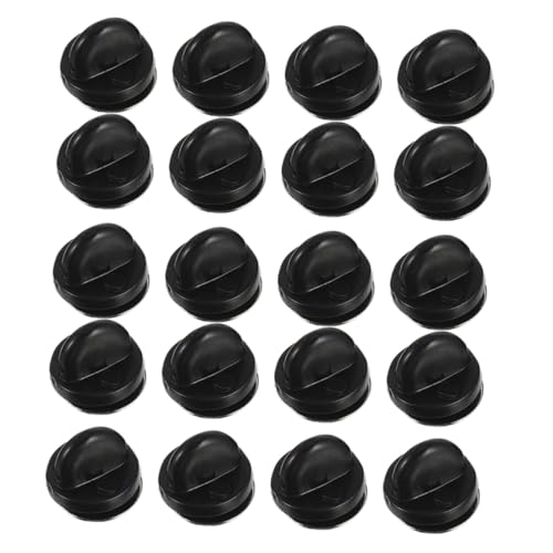 MUELODSIC 100 Stück Kunststoff Brosche Clutch Pin Rückseite Abzeichen für Anstecknadeln für DIY Projekte und Schmuckherstellung MUELODSIC 100 Stück Kunststoff Brosche Clutch Pin Rückseite Abzeichen für Anstecknadeln für DIY Projekte und Schmuckherstellung von MUELODSIC