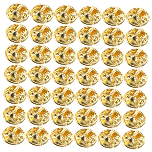 MUELODSIC 100 Stück Metall Butterfly Clutch Pin Backs Sicherer Verschluss für Anstecknadeln Broschen Krawattennadeln und Hüte Präzise Verarbeitung für Business Hochzeiten und DIY MUELODSIC 100 Stück Metall Butterfly Clutch Pin Backs Sicherer Verschluss für Anstecknadeln Broschen Krawattennadeln und Hüte Präzise Verarbeitung für Business Hochzeiten und DIY von MUELODSIC