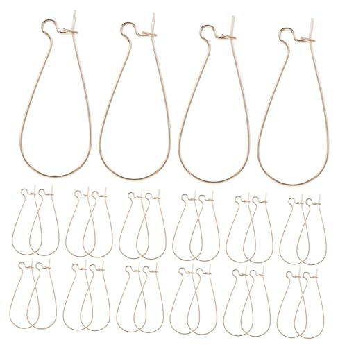 MUELODSIC 100 Stück Ohrringhaken aus Eisen für Damen DIY Schmuckherstellung Handgefertigte Ohrhaken Dangle Hooks Vielseitiges Zubehör für Selbstgemachte Ohrringe MUELODSIC 100 Stück Ohrringhaken aus Eisen für Damen DIY Schmuckherstellung Handgefertigte Ohrhaken Dangle Hooks Vielseitiges Zubehör für Selbstgemachte Ohrringe von MUELODSIC