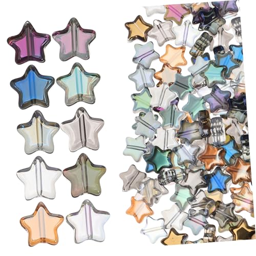 MUELODSIC 100 Stück Pentagramm Perlen Farbige Lose Perlen Sternförmige Perlen Galvanisiert Schillernd Zubehör Gebohrt Herstellung Von Sternförmigen Abstandsperlen Armbandperlen MUELODSIC 100 Stück Pentagramm Perlen Farbige Lose Perlen Sternförmige Perlen Galvanisiert Schillernd Zubehör Gebohrt Herstellung Von Sternförmigen Abstandsperlen Armbandperlen von MUELODSIC