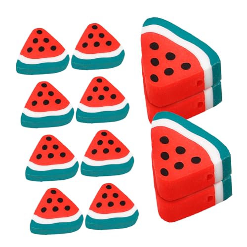 MUELODSIC 100 Stück Polymer Clay Perlen Wassermelone Farbe für DIY Schmuckherstellung Armband Bastelperlen Auffädeln Kreative Bastelperlen für Halsketten und Ohrringe von MUELODSIC